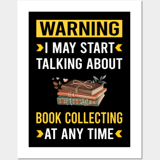 Warning Book Collecting Books Bibliophile Posters and Art